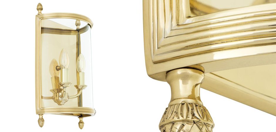 Бра Wall Lamp Lennon M Brass - Loft-Concept в Тюмени