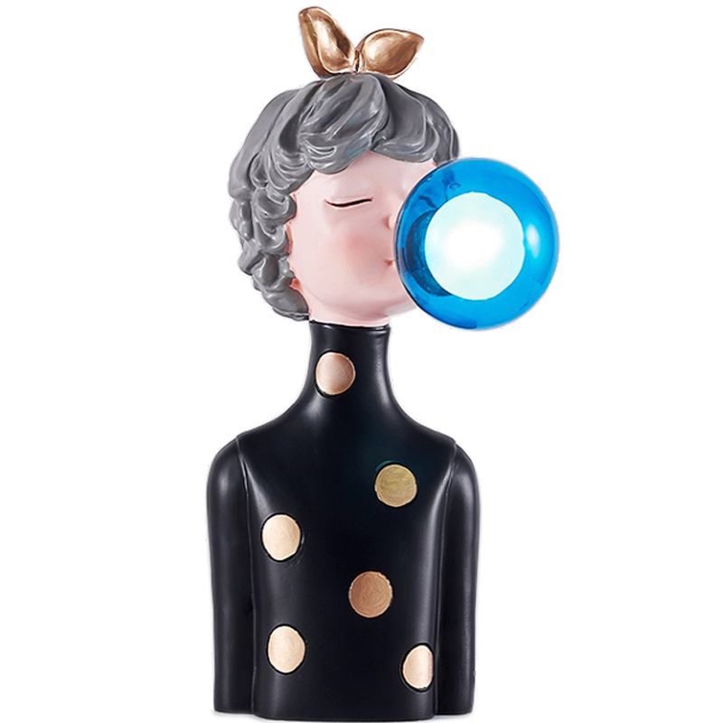 Настольная лампа Bubble Gum Table Lamp blue Мульти Настольная лампа Bubble Gum Table Lamp blue Мульти в Тюмени | Loft Concept