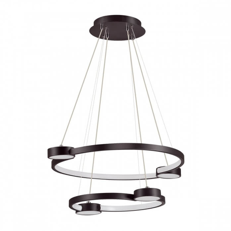 Люстра Lerida Round Черная Черный Люстра Lerida Round Черная Черный в Тюмени | Loft Concept