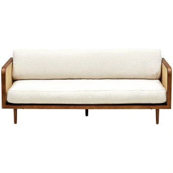 Диван Rattan Decor Sofa Ivory ivory ( слоновая кость ) Коричневый Диван Rattan Decor Sofa Ivory ivory ( слоновая кость ) Коричневый в Тюмени | Loft Concept