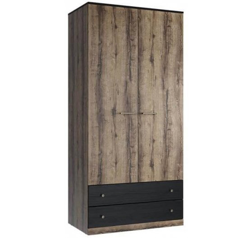 Шкаф Frederick Wardrobe две двери Дуб темный Шкаф Frederick Wardrobe две двери Дуб темный в Тюмени | Loft Concept