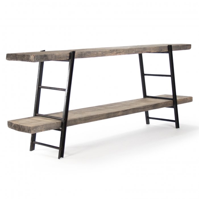 Стеллаж Industrial Iron Rustic Console Стеллаж Industrial Iron Rustic Console в Тюмени | Loft Concept