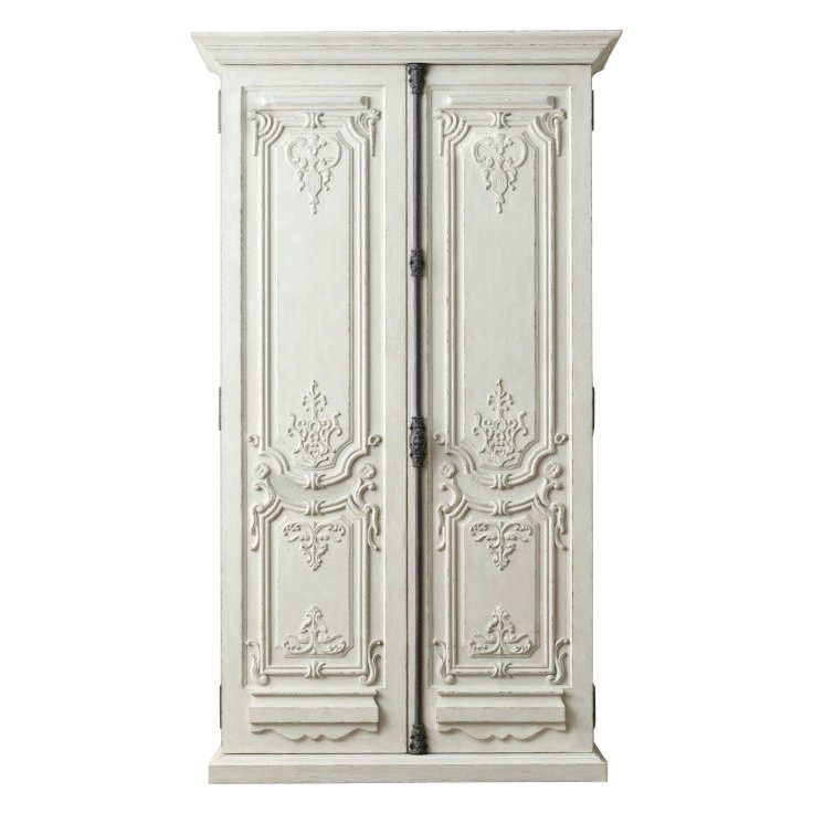 Шкаф French Distressed White Белый Шкаф French Distressed White Белый в Тюмени | Loft Concept