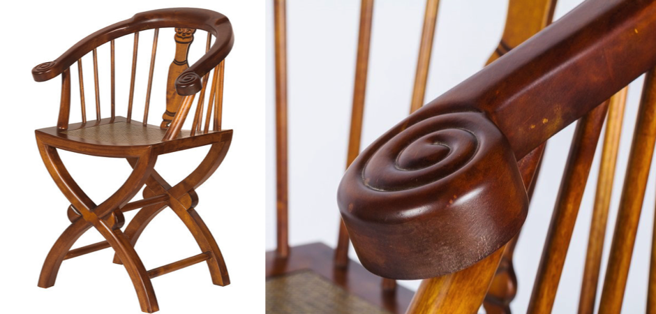 Кресло Chinese Armchair X Rotang Кресло Chinese Armchair X Rotang - Loft-Concept в Тюмени