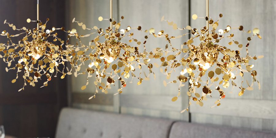 Люстра Terzani Argent Suspension Pendant lamp 40 Gold Люстра Terzani Argent Suspension Pendant lamp 40 Gold - Loft-Concept в Тюмени