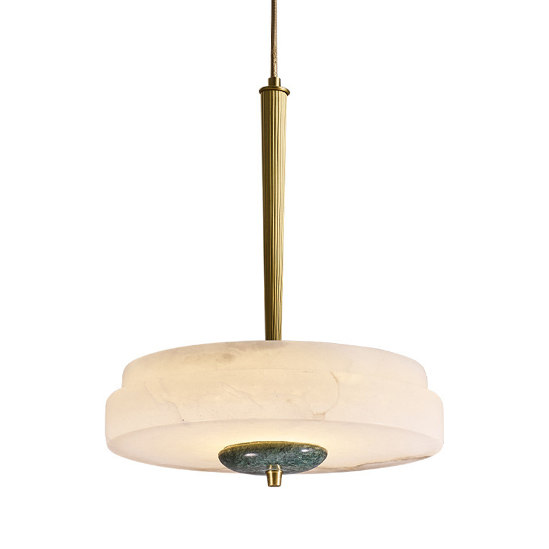 Подвесной светильник Martin Marble Hanging Light Белый Мрамор Bianco Малахит (зеленый) Латунь Подвесной светильник Martin Marble Hanging Light Белый Мрамор Bianco Малахит (зеленый) Латунь в Тюмени | Loft Concept