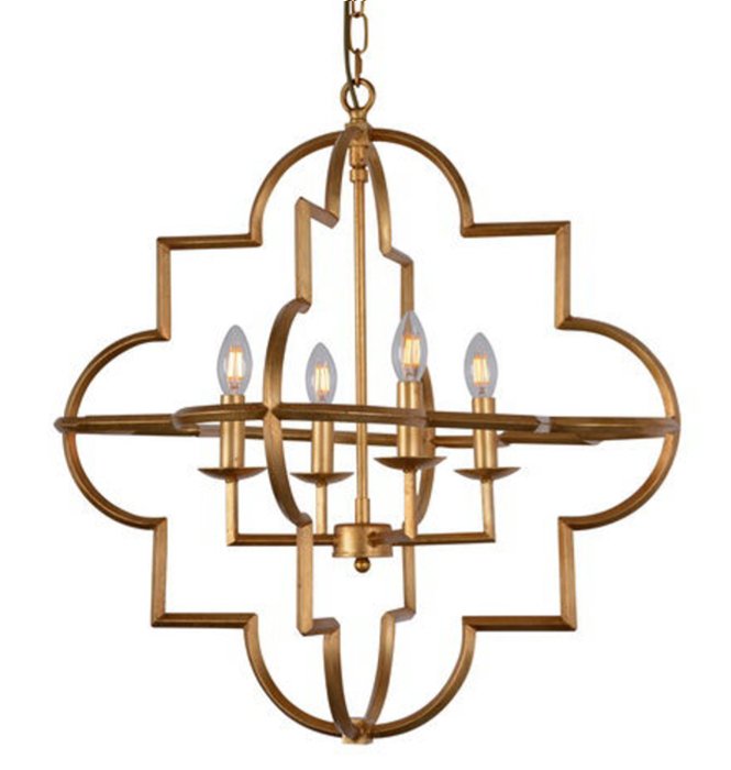 Люстра Mandeville Gold Chandelier Латунь Античная полированная Люстра Mandeville Gold Chandelier Латунь Античная полированная в Тюмени | Loft Concept