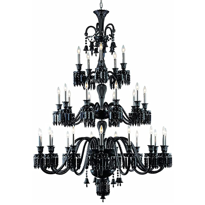 Люстра BACCARAT Zenith Midnight Chandelier 35 Черный Люстра BACCARAT Zenith Midnight Chandelier 35 Черный в Тюмени | Loft Concept