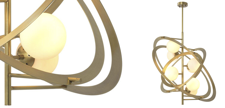 Люстра Eichholtz Chandelier Space Люстра Eichholtz Chandelier Space - Loft-Concept в Тюмени