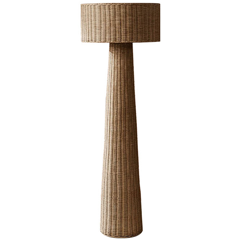 Торшер Wicker Furniture Poe Floor Lamp Коричневый Торшер Wicker Furniture Poe Floor Lamp Коричневый в Тюмени | Loft Concept