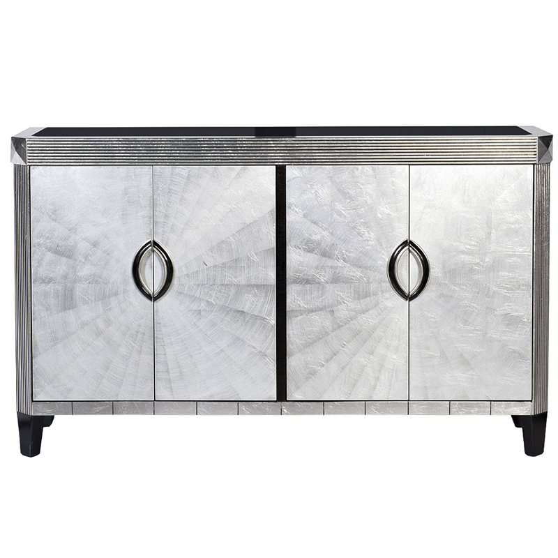 Комод в стиле Арт-деко Tarciso Chest of drawers Серебристый Серебряный Комод в стиле Арт-деко Tarciso Chest of drawers Серебристый Серебряный в Тюмени | Loft Concept