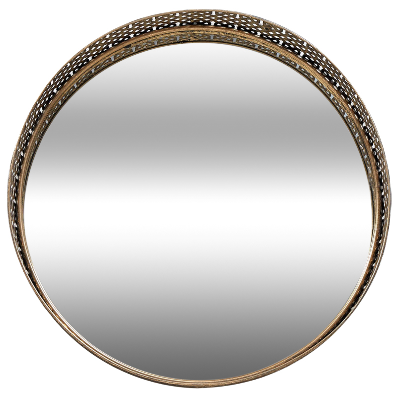 Круглое зеркало Mikayla Round Brass Mirror Латунь Зеркало Круглое зеркало Mikayla Round Brass Mirror Латунь Зеркало в Тюмени | Loft Concept