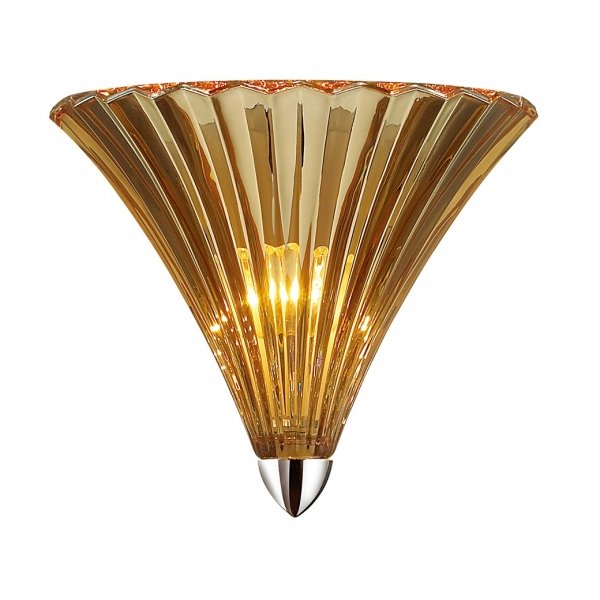 Бра Corsica Wall Lamp Amber Золотой Бра Corsica Wall Lamp Amber Золотой в Тюмени | Loft Concept