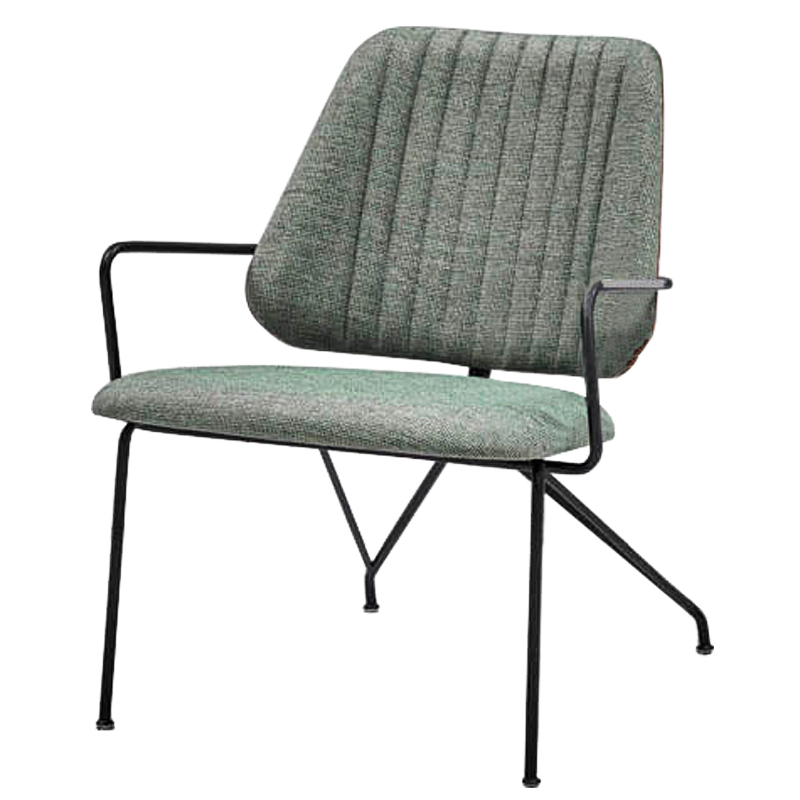 Кресло William Chair Черный Голубой пастельный Карамель Кресло William Chair Черный Голубой пастельный Карамель в Тюмени | Loft Concept