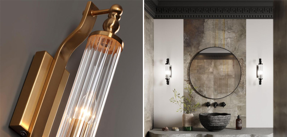 Бра Glass TUBE Бронзовое Бра Glass TUBE Бронзовое - Loft-Concept в Тюмени