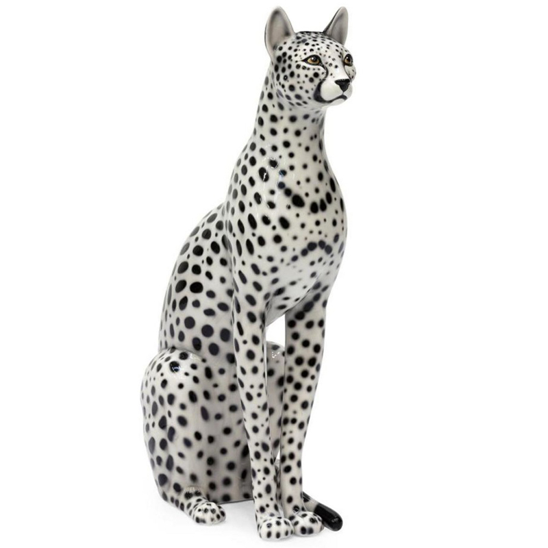 Статуэтка Abhika Egyptian Cat Black White Белый Черный Статуэтка Abhika Egyptian Cat Black White Белый Черный в Тюмени | Loft Concept