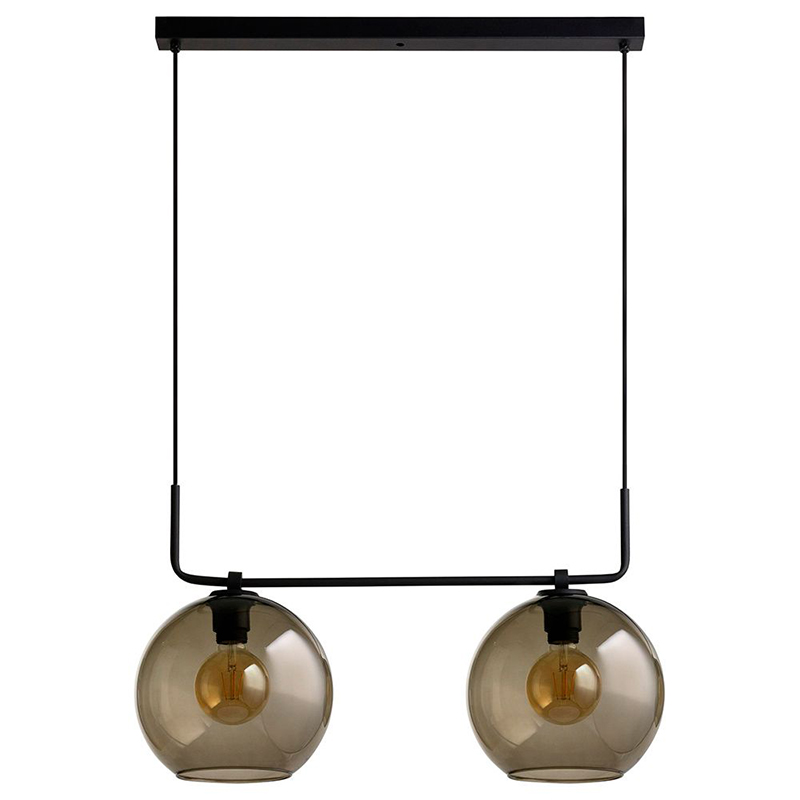 Люстра Franco Line Lamp Черный Янтарный Люстра Franco Line Lamp Черный Янтарный в Тюмени | Loft Concept