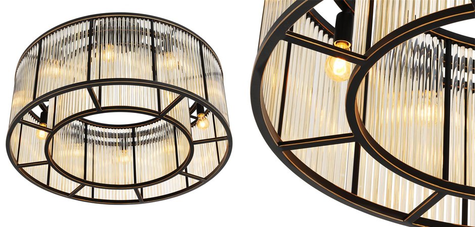 Потолочный светильник Ceiling Lamp Bernardi Bronze Потолочный светильник Ceiling Lamp Bernardi Bronze - Loft-Concept в Тюмени