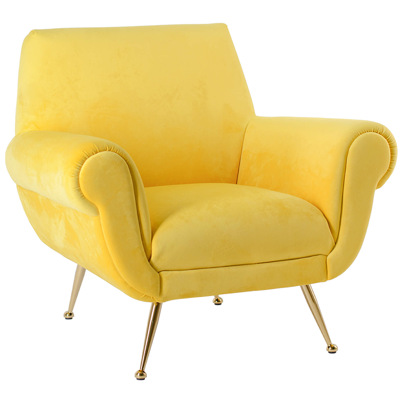 Кресло Lounge Chair Gigi Radice yellow Желтый Кресло Lounge Chair Gigi Radice yellow Желтый в Тюмени | Loft Concept