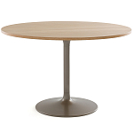 Круглый обеденный стол на одной ножке Remo Round Dining Table варинант исполнения - 1 | Loft Concept в Тюмени