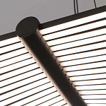 Люстра в виде распахнутых крыльев из тонких металлических планок Flight of Freedom варинант исполнения - 11 | Loft Concept в Тюмени