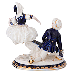 Статуэтка фарфоровая Влюбленная пара Charming Statuette варинант исполнения - 2 | Loft Concept в Тюмени