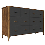 Комод из массива бука с 8-ю ящиками Tasteful Furniture варинант исполнения - 2 | Loft Concept в Тюмени