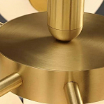 Люстра круглая со стеклянными сферами Maleficent варинант исполнения - 2 | Loft Concept в Тюмени