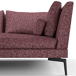 Мебельная ткань Шенилл фиолетовый цвет 138 см T4-25 варинант исполнения - 7 | Loft Concept в Тюмени