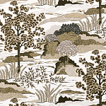 Ткань Velours landscape Beige пейзах N 1190 варинант исполнения - 2 | Loft Concept в Тюмени