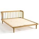 Кровать из массива дуба с пружинным блоком Mateta варинант исполнения - 5 | Loft Concept в Тюмени