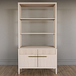 Стеллаж Primo с ящиками Светлый дуб  варинант исполнения - 1 | Loft Concept в Тюмени