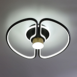 Потолочный светильник черного цвета круглой формы Luke Lampco Tracer Lamp варинант исполнения - 2 | Loft Concept в Тюмени