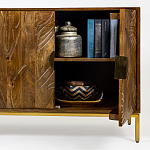 Широкая тумба с фактурным фасадом Termite варинант исполнения - 2 | Loft Concept в Тюмени