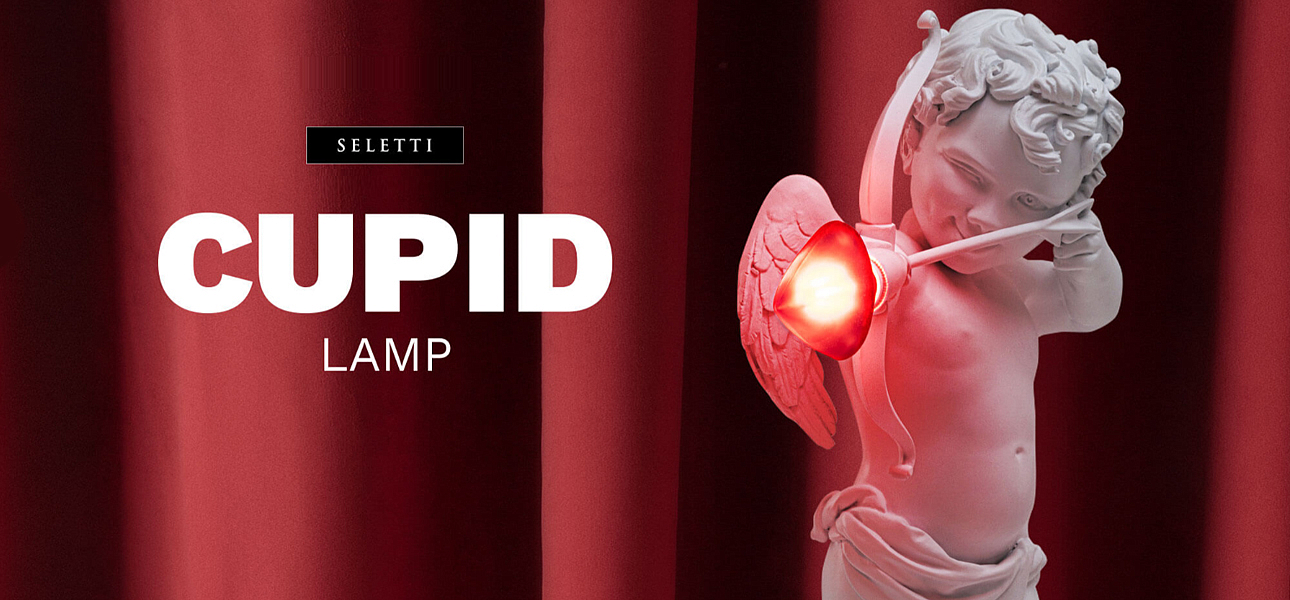 Настольная лампа Купидон со стрелой Seletti Cupid Lamp Настольная лампа Купидон со стрелой Seletti Cupid Lamp - Loft-Concept в Тюмени
