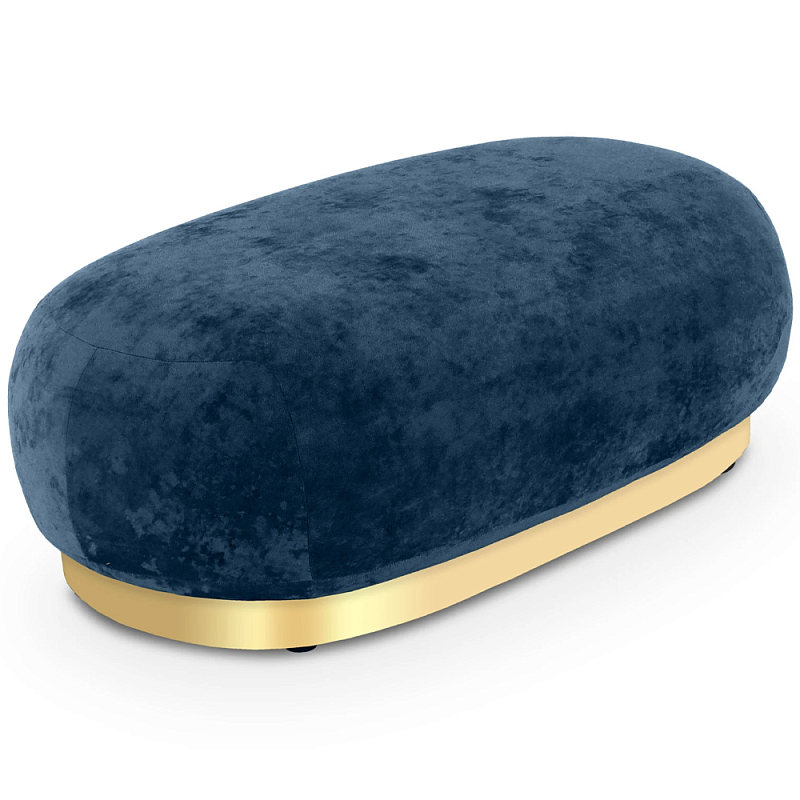 Длинный овальный пуф Ambrose Soft Oval Pouf Мульти в Тюмени | Loft Concept 