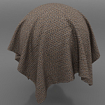 Мебельная ткань Шенилл коричневый цвет 142 см T4-55 варинант исполнения - 4 | Loft Concept в Тюмени