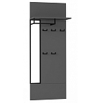 Вешалка настенная цвета графит Strict Lines варинант исполнения - 1 | Loft Concept в Тюмени