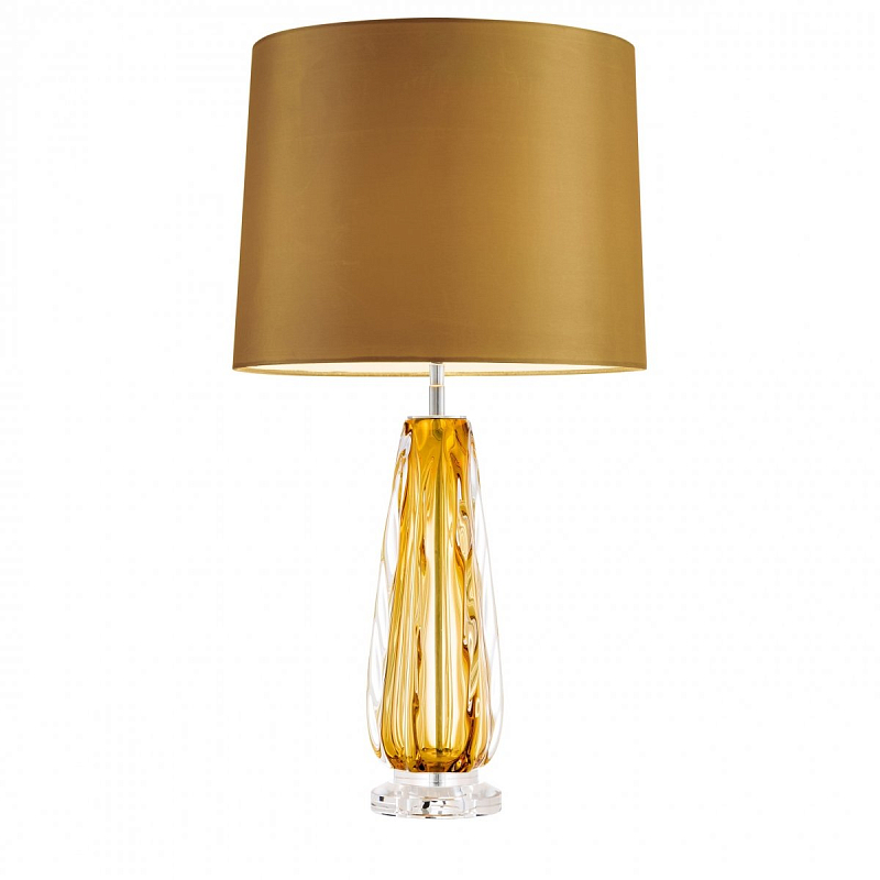 Настольная лампа Eichholtz Table Lamp Flato Оранжевое Стекло Горчичный Настольная лампа Eichholtz Table Lamp Flato Оранжевое Стекло Горчичный в Тюмени | Loft Concept