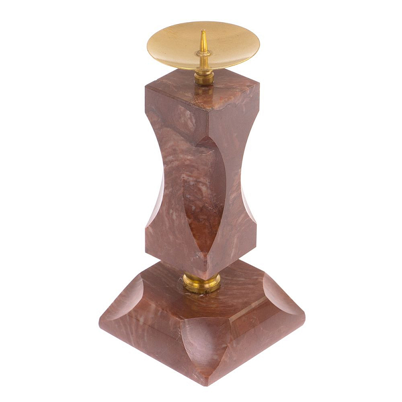 Подсвечник фигурный из натурального камня лемезит Stone Candlestick Лемезит Золотой Подсвечник фигурный из натурального камня лемезит Stone Candlestick Лемезит Золотой в Тюмени | Loft Concept