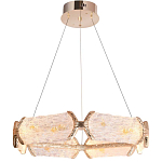 Люстра кольцевая с текстурным природным рисунком IceFlame варинант исполнения - 6 | Loft Concept в Тюмени