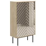 Шкаф с 2-мя зеркальными дверцами Serena Mirror Cabinet варинант исполнения - 1 | Loft Concept в Тюмени