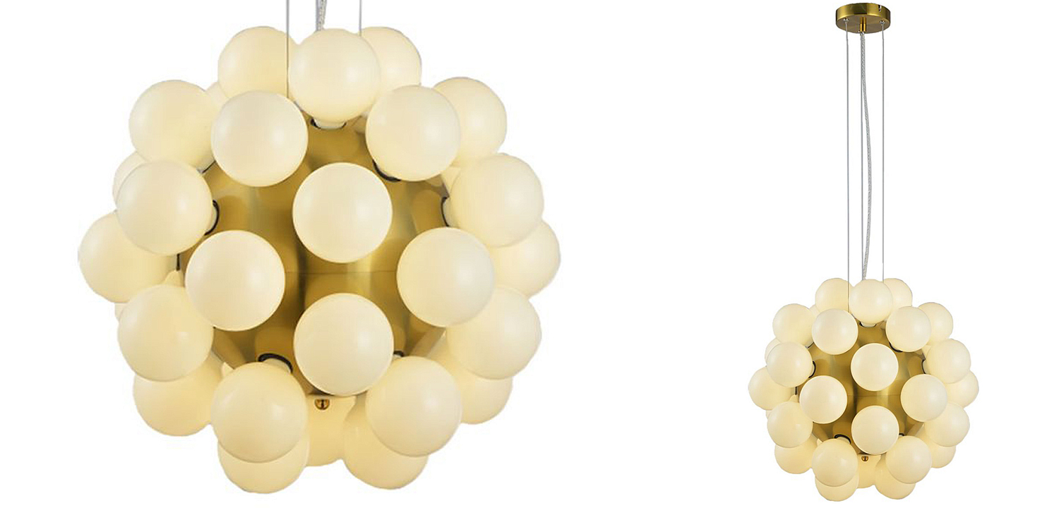 Люстра Korneli Chandelier white Люстра Korneli Chandelier white - Loft-Concept в Тюмени