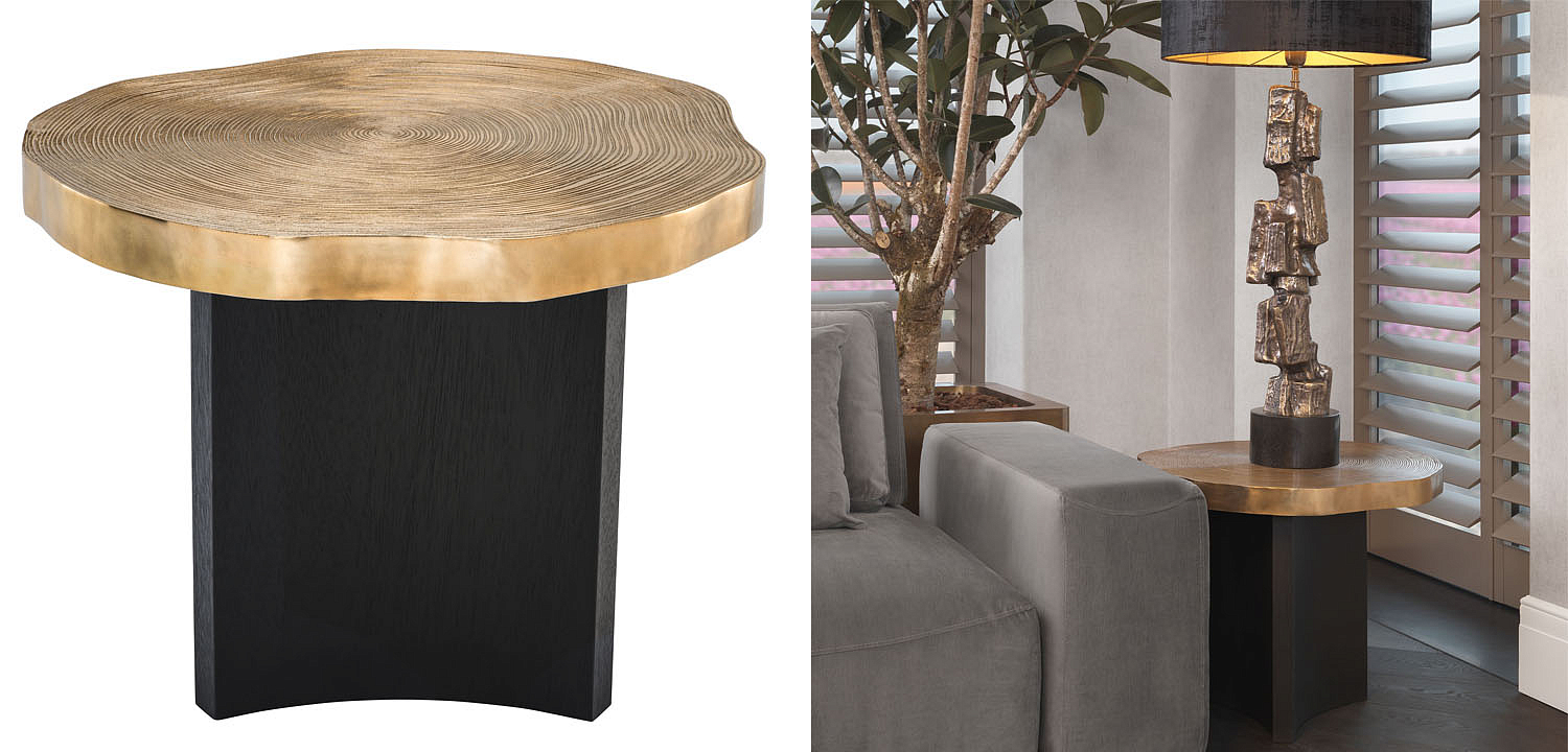Приставной стол Eichholtz SIDE TABLE THOUSAND OAKS Приставной стол Eichholtz SIDE TABLE THOUSAND OAKS - Loft-Concept в Тюмени