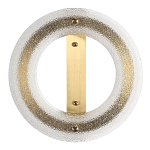 Бра круглое с эффектом морозного стекла Freezing Pattern варинант исполнения - 2 | Loft Concept в Тюмени