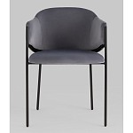 Стул Brace велюр молочный варинант исполнения - 4 | Loft Concept в Тюмени