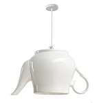 Подвесные светильники в виде белой посуды Flower Reversal варинант исполнения - 6 | Loft Concept в Тюмени
