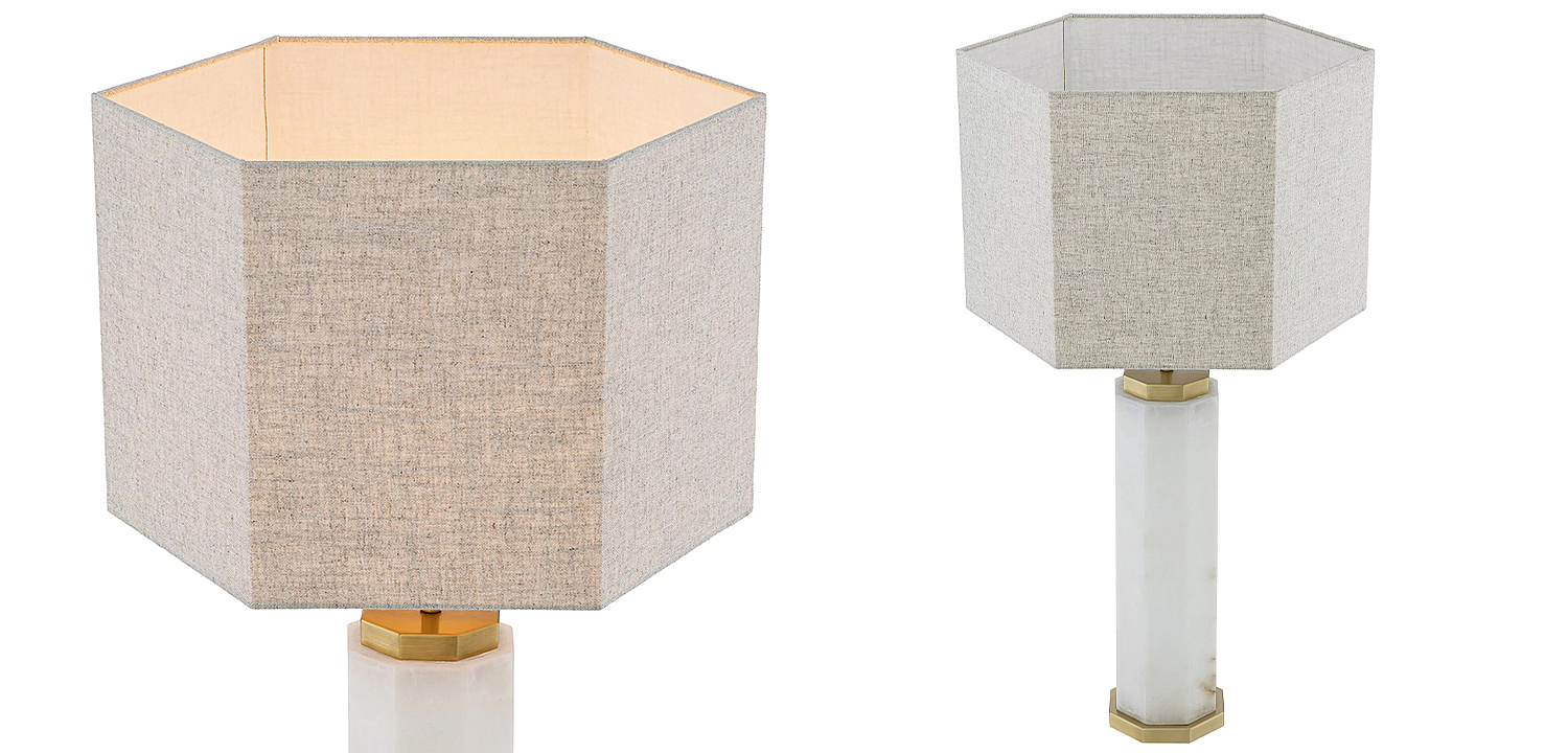 Настольная лампа Eichholtz Table Lamp Newman Alabaster Настольная лампа Eichholtz Table Lamp Newman Alabaster - Loft-Concept в Тюмени