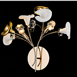 Бра в виде белых и золотых цветов каллы Refined Taste of Light варинант исполнения - 1 | Loft Concept в Тюмени