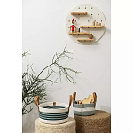 Корзина для хранения с ручками Interlacement Green варинант исполнения - 5 | Loft Concept в Тюмени